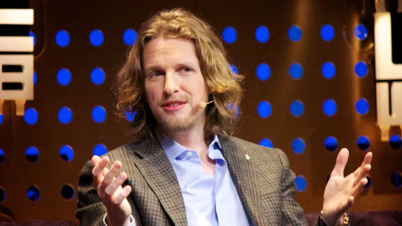 Matt Mullenweg, founder of WordPress giving an interview.