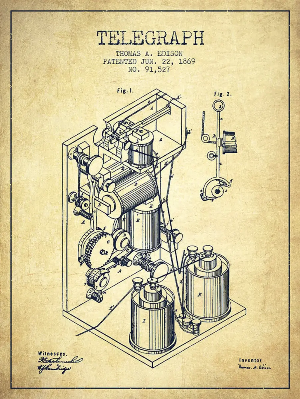 The telegraph's patent