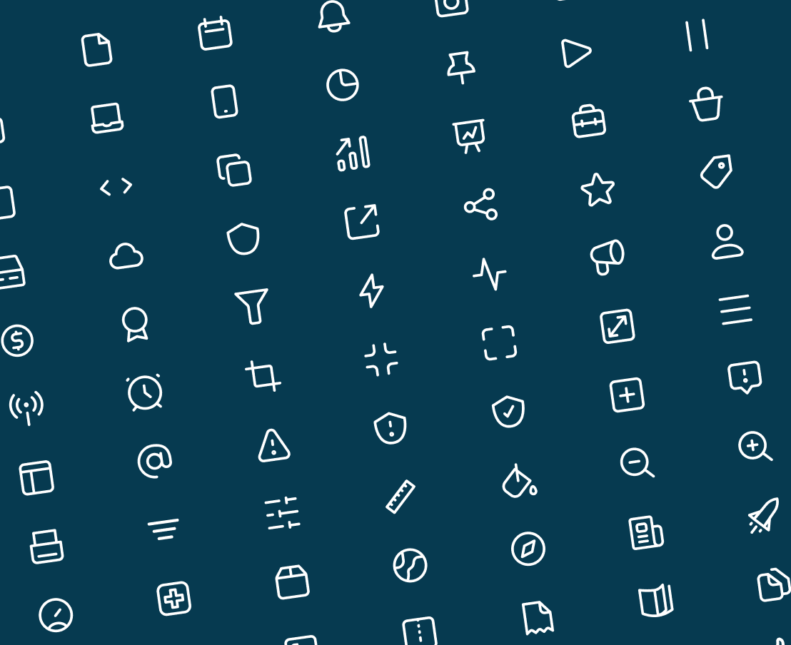 Biotech X - Custom Icon Set - Health Tech Webflow Template
