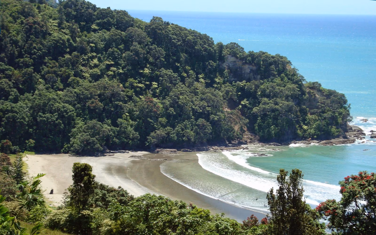 Ōhope Beach and coastline where Bay Construction handles coastal home builds and renovations