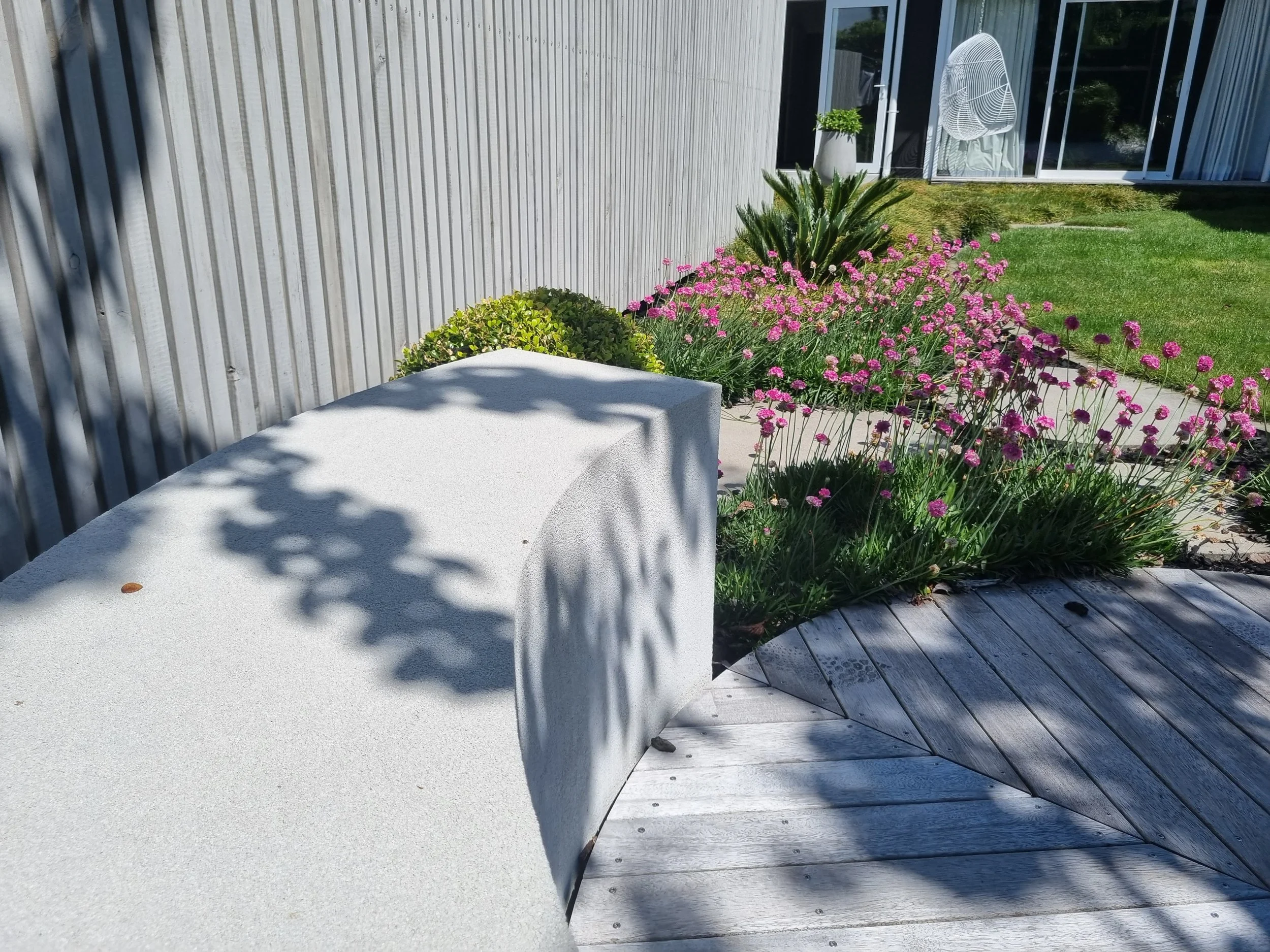 Residential pool and spa landscaping Tamahere Waikato