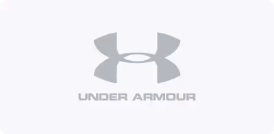 Under Armour brand logo with stylized U and A letters and the text 'UNDER ARMOUR'.