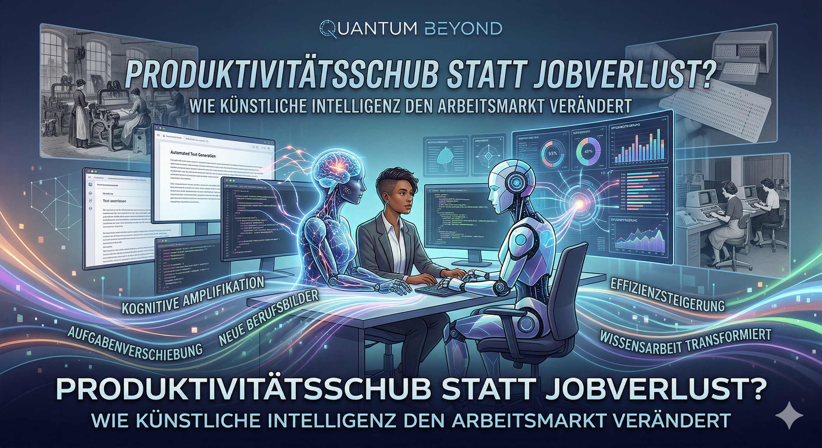 Produktivitätsschub statt Jobverlust? Wie Künstliche Intelligenz den Arbeitsmarkt verändert