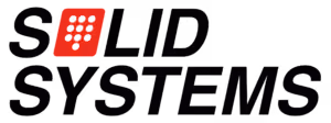 Solid Systems logo volledig uitgeschreven. 