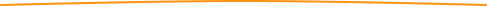 Abstract orange brushstroke line with uneven edges on a white background.