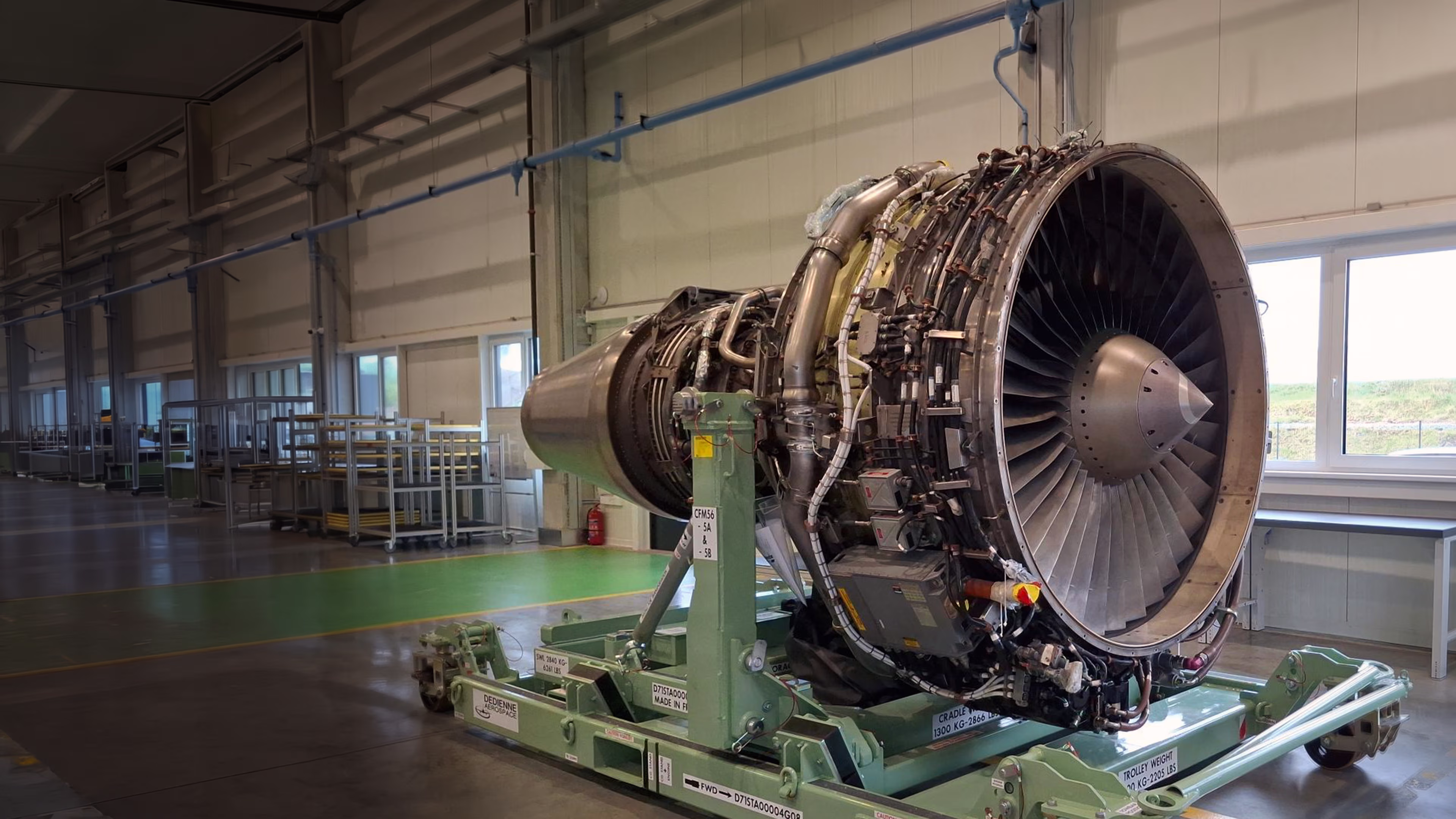 CFM56-5B engine