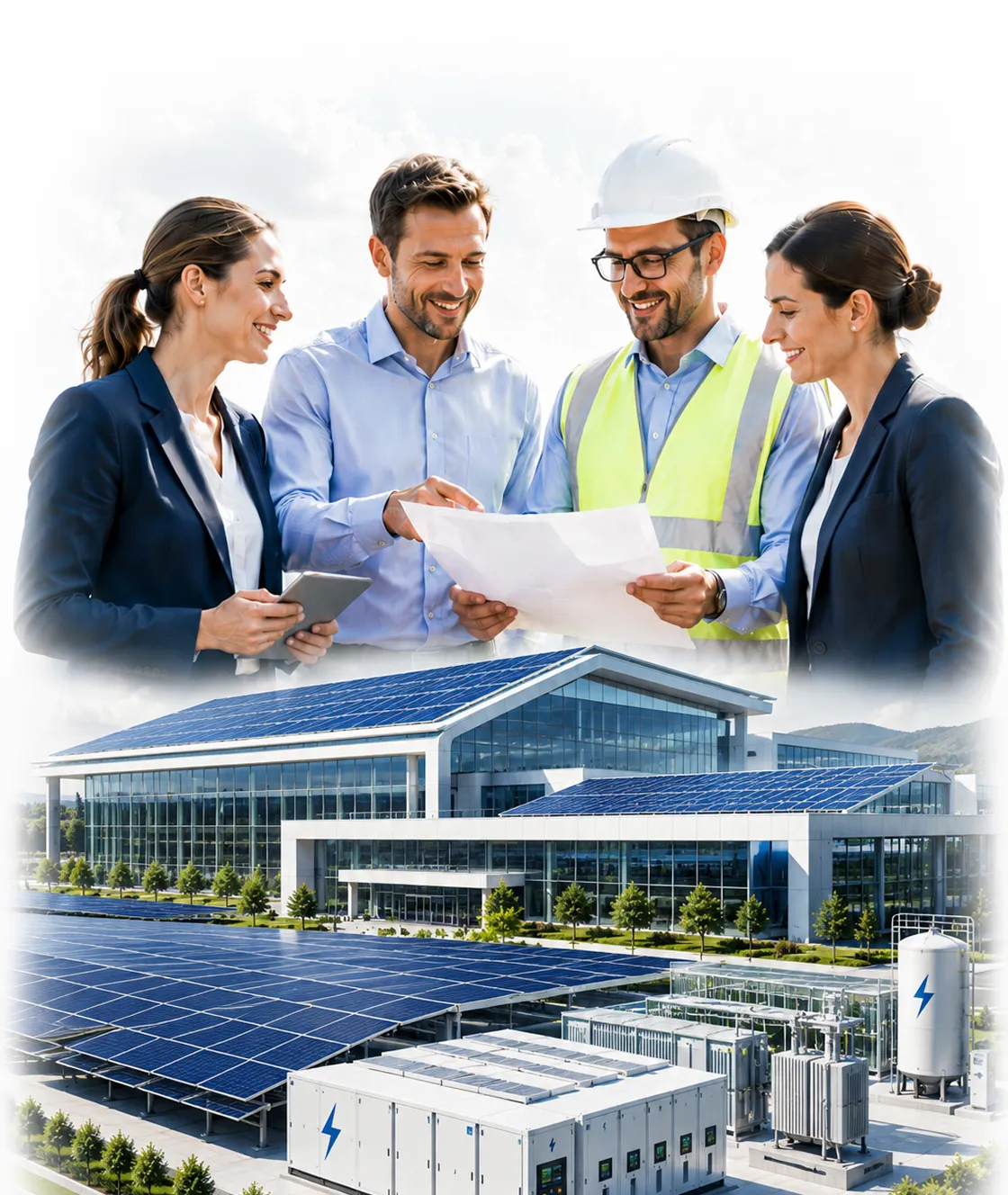 Промислова сонячна електростанція Lux Solar для підприємства