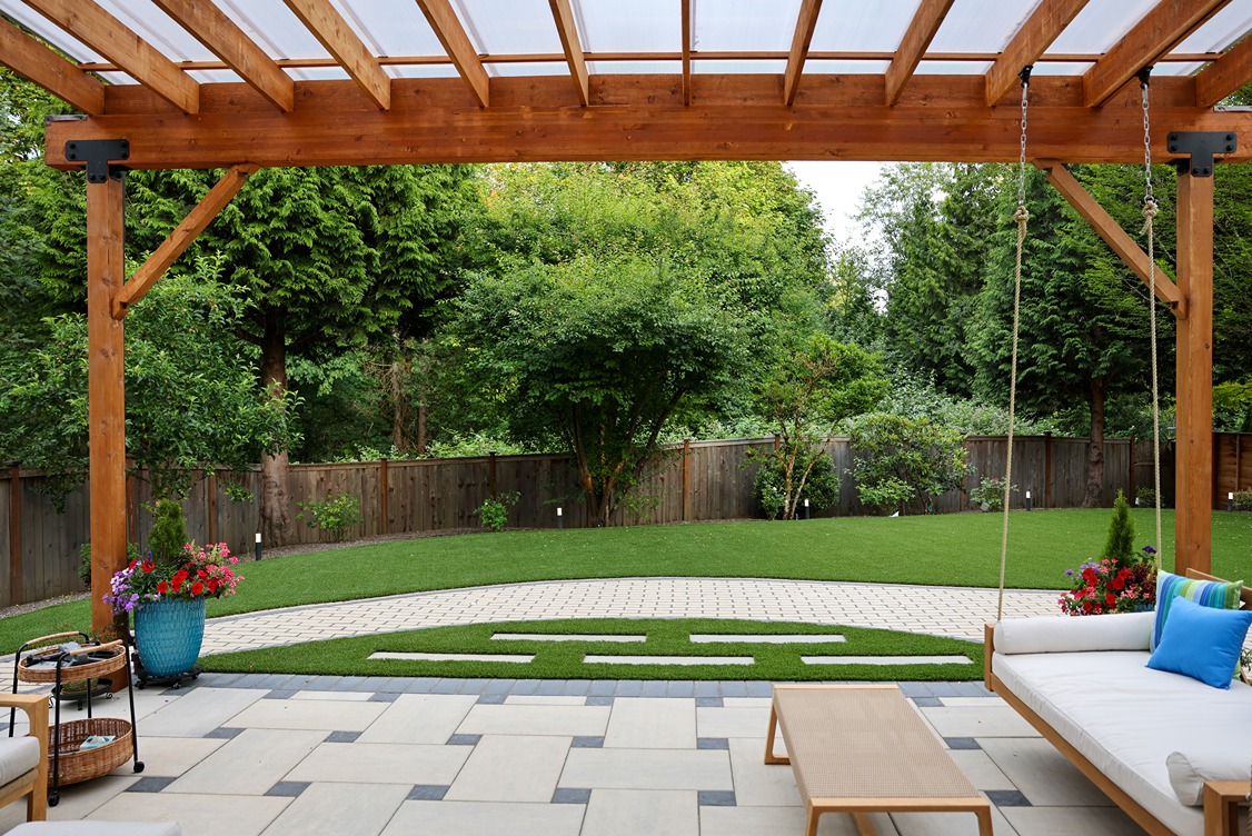 Backyard Transformation After