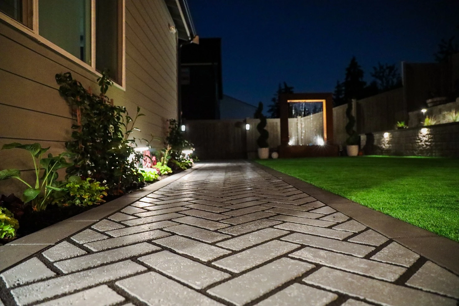 Sloped & Soggy Backyard Transformation After