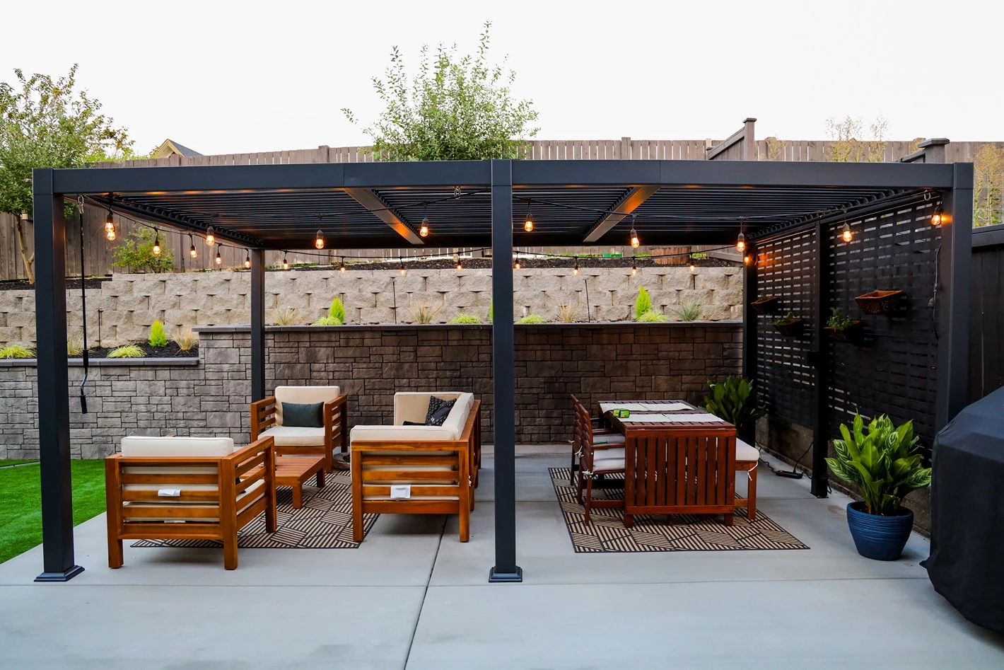 Sloped & Soggy Backyard Transformation After