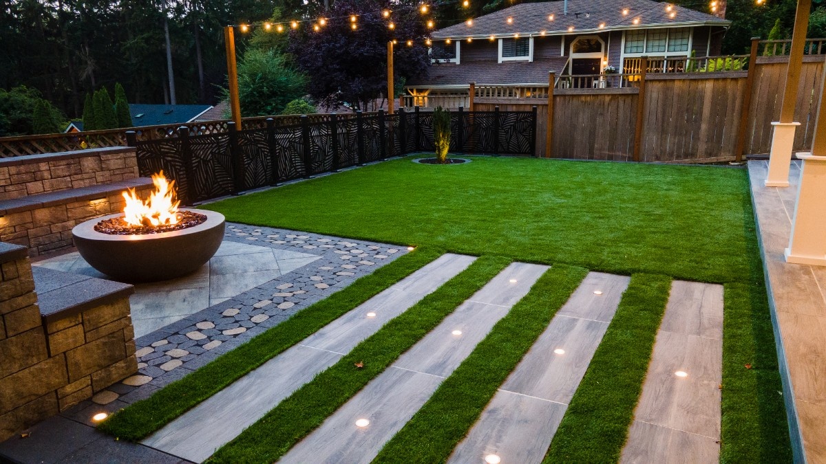Backyard Transformation After