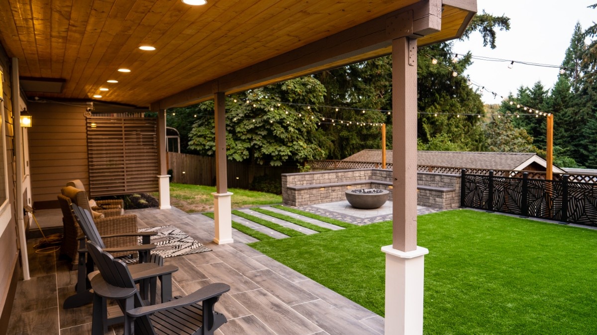 Backyard Transformation After