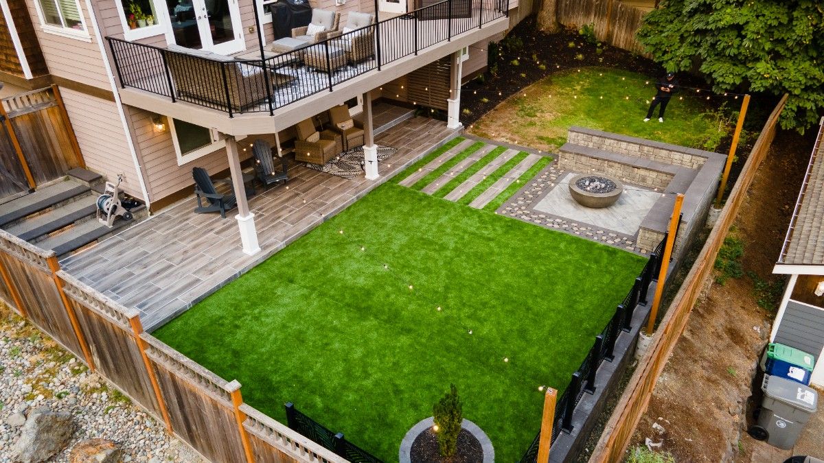 Backyard Transformation After