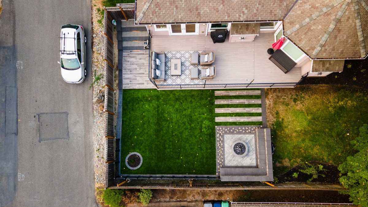 Backyard Transformation After