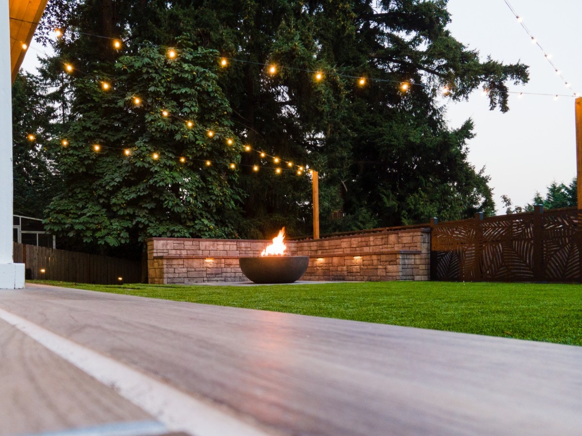 Backyard Transformation After