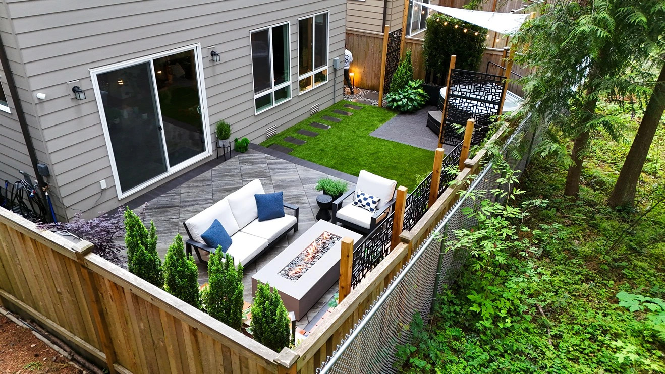 Making a Small Backyard Feel Bigger After 13
