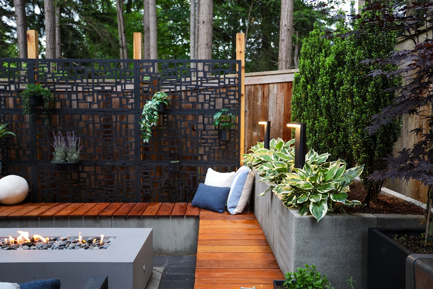 Making a Small Backyard Feel Bigger After 6