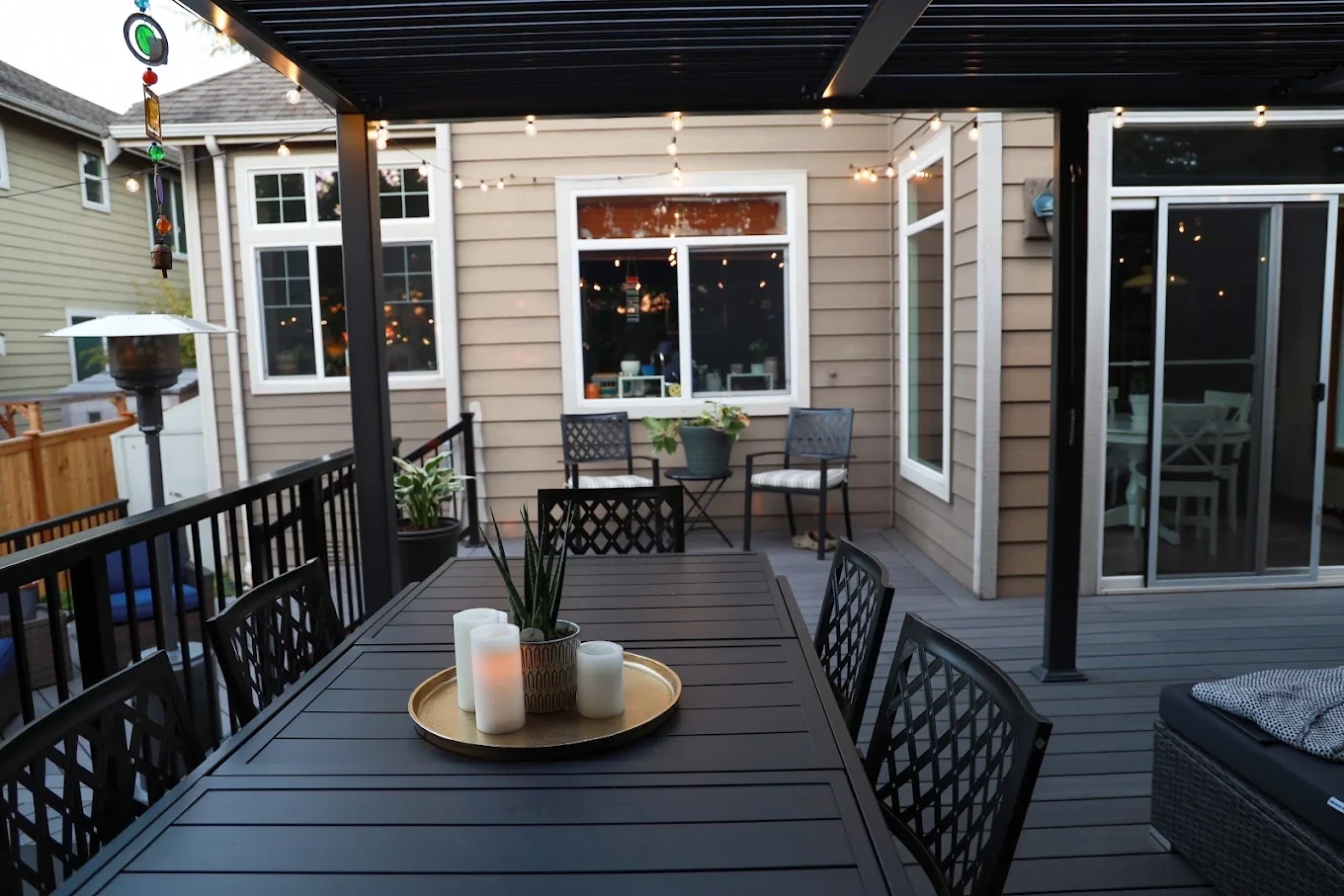 Design-build landscape construction team working on Mercer Island WA project
