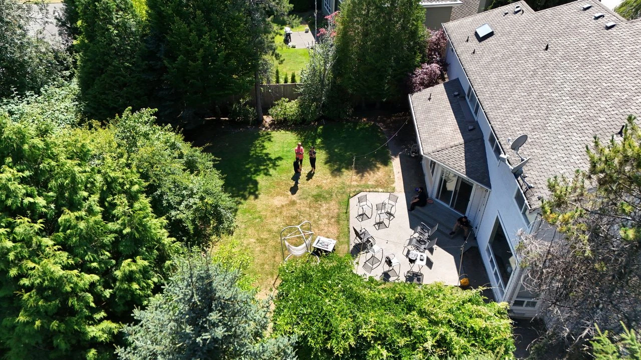 Before photo underused backyard in Bothell WA awaiting landscape transformation