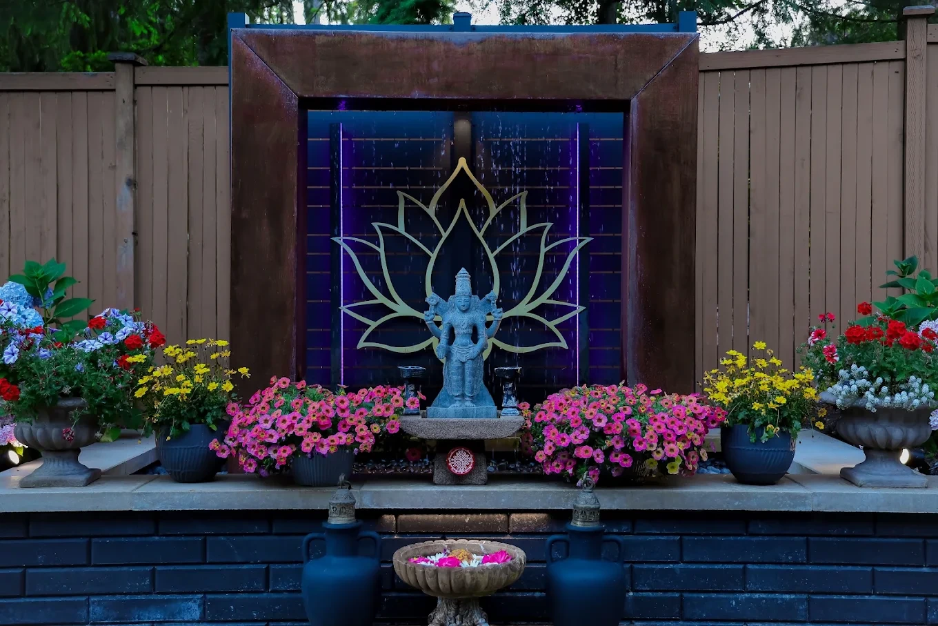 Native plant landscaping installation in Sammamish WA residential backyard