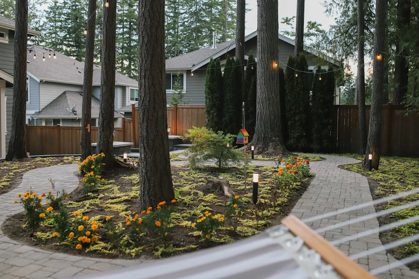Angkorscape landscape team completing residential design-build project in Redmond WA