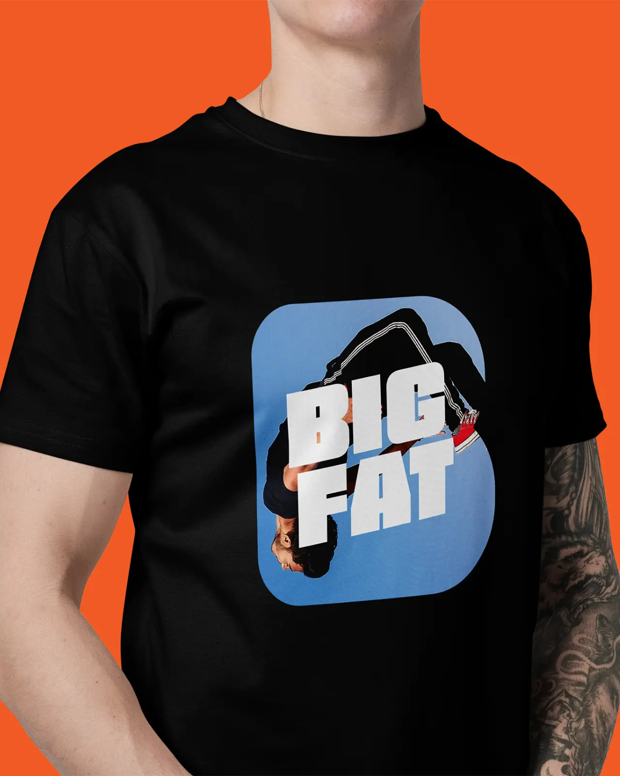 t-shirt in huisstijl van BIG FAT Internet door Coolbrand