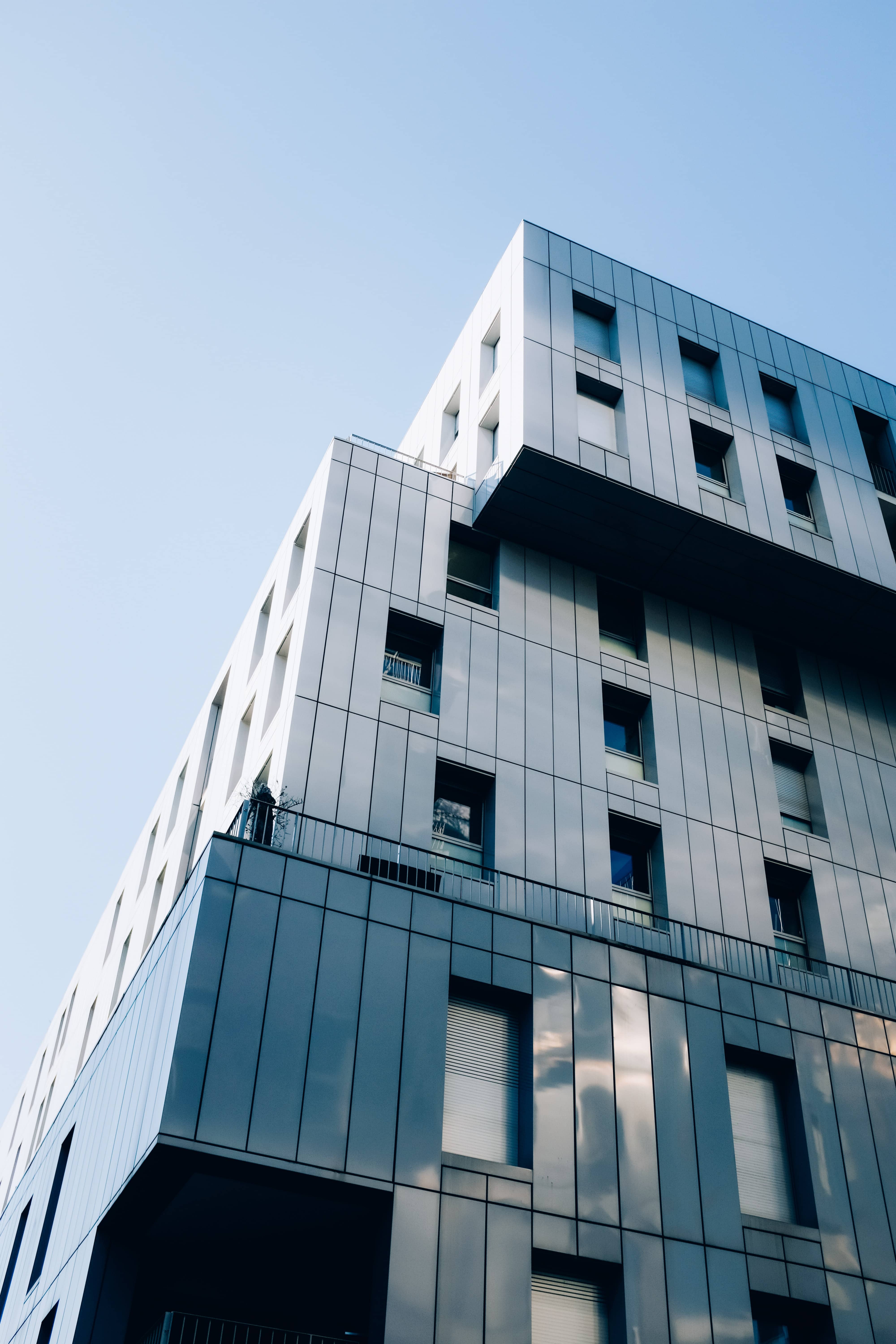 Mon batiment, multiple étages en pot