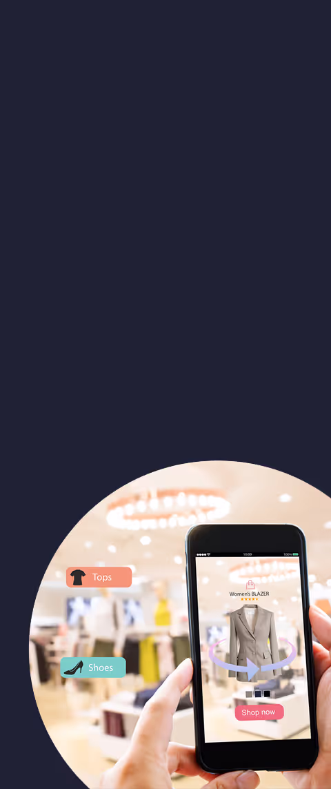 Hero banner showcasing CX and digital transformation services