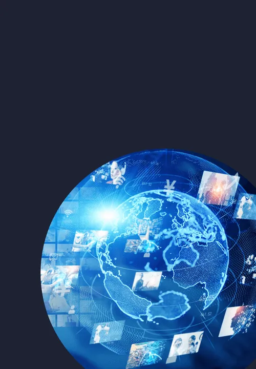 Telecom customer experience solutions hero image