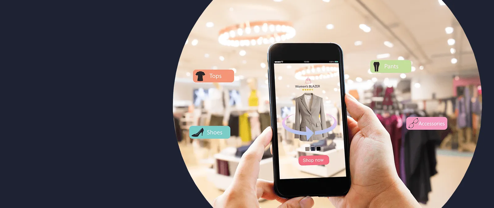 Hero banner showcasing CX and digital transformation services