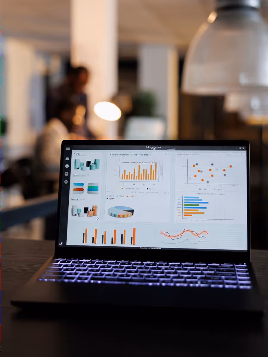 Data-driven decision-making uses insights from data to guide business strategies and optimize operations for better outcomes.