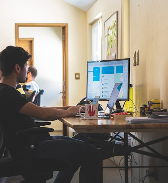 Illustrative image supporting CX, BPO, and digital transformation services