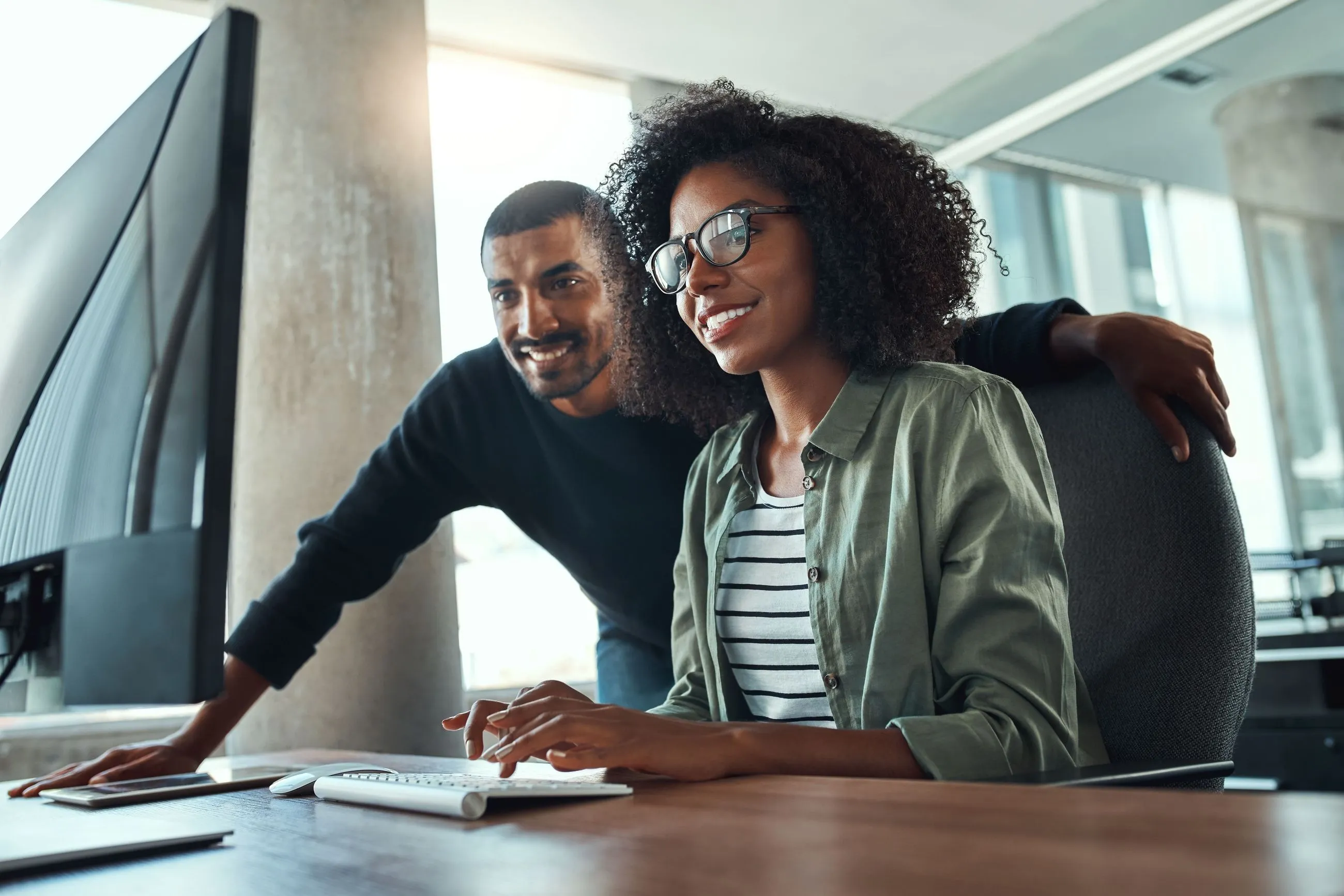 Illustrative image supporting CX, BPO, and digital transformation services