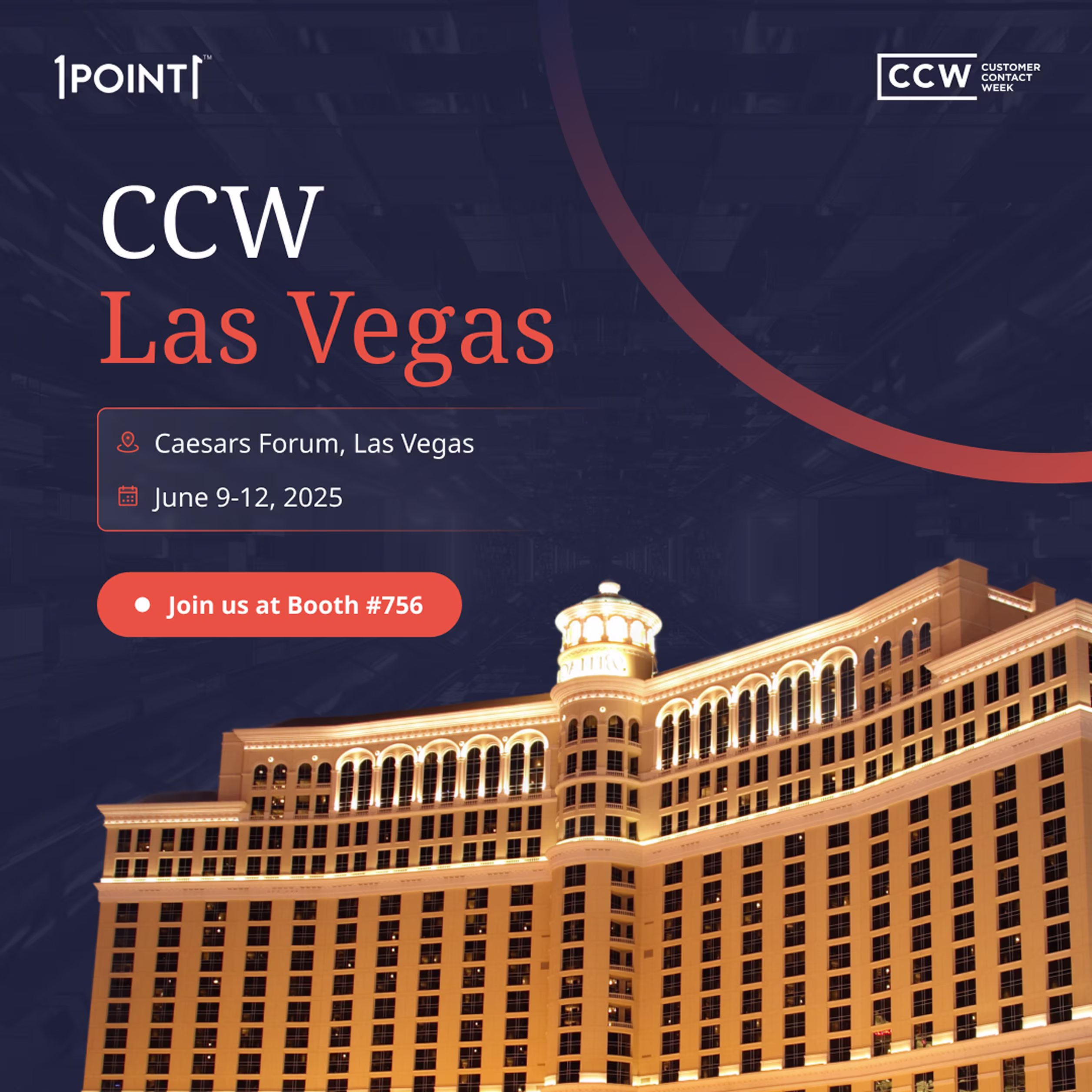 Section banner visual supporting customer experience content