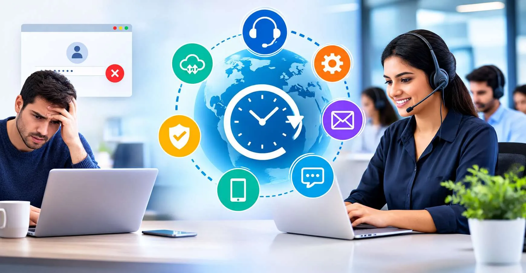 Technical Support and Help Desk Outsourcing: How to Keep Customers Productive Around the Clock