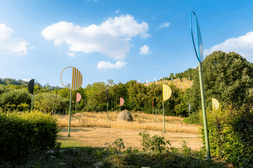 Daniel Buren — Plantations, travaux in situ