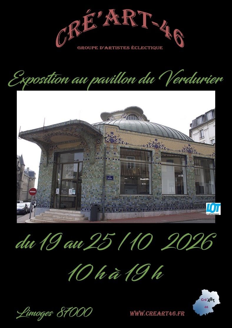 CRÉ’ART-46 au pavillon du Verdurier