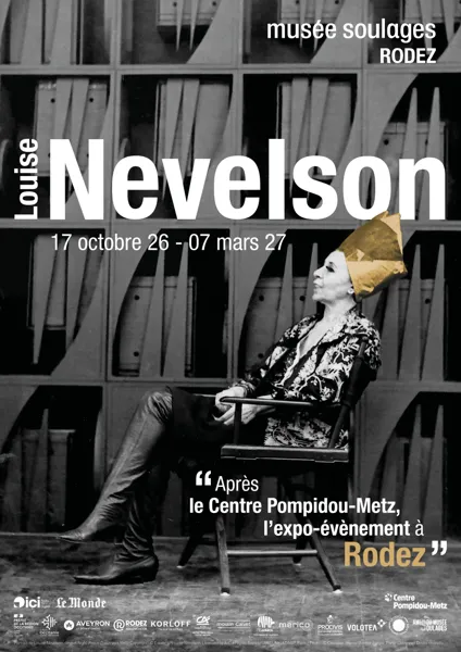 Louise Nevelson au musée Soulages