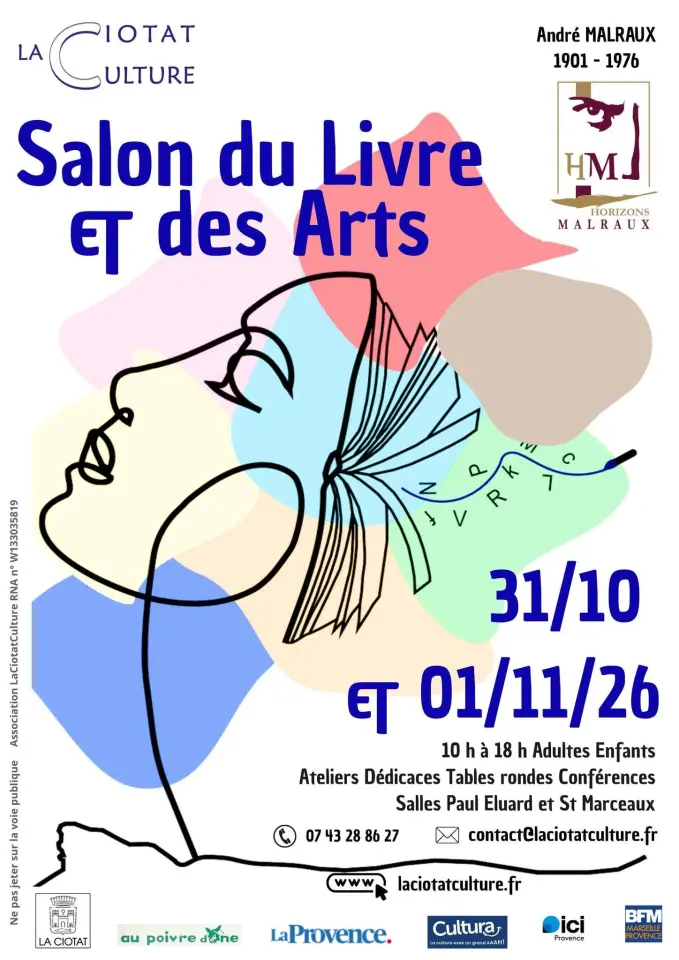 Salon du livre et des arts de La Ciotat 2026