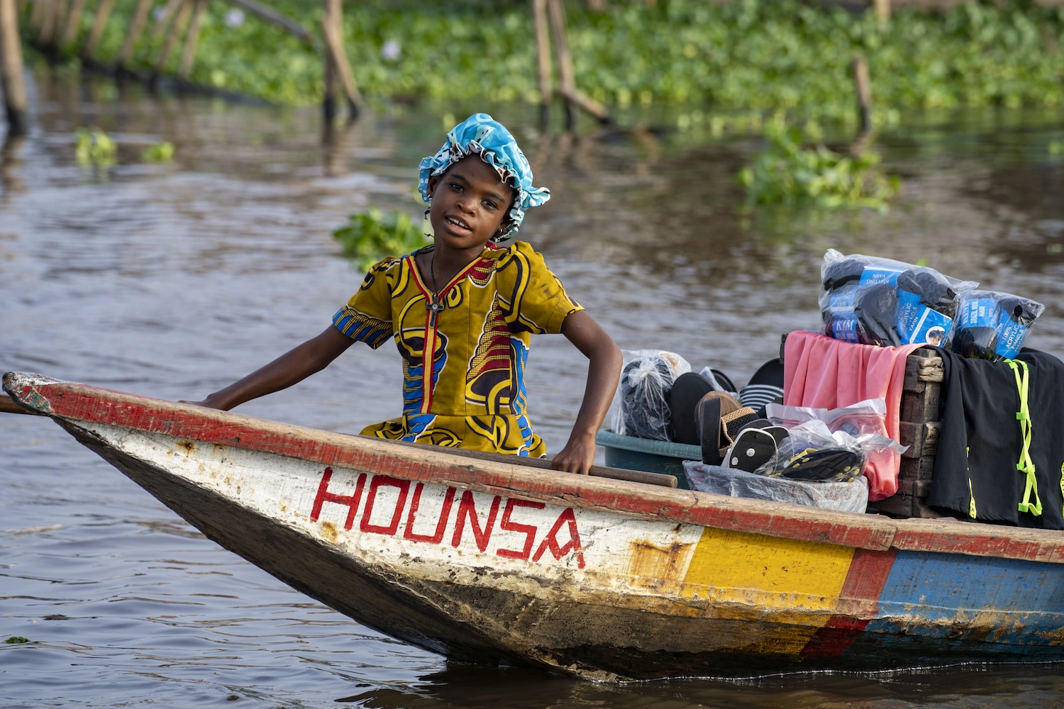 Village lacustre de Ganvié, Bénin