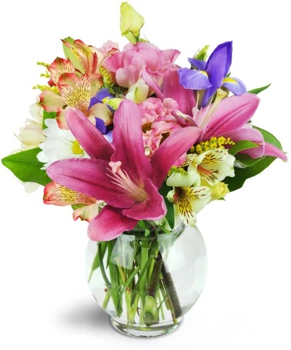 image of bridal bouquet details