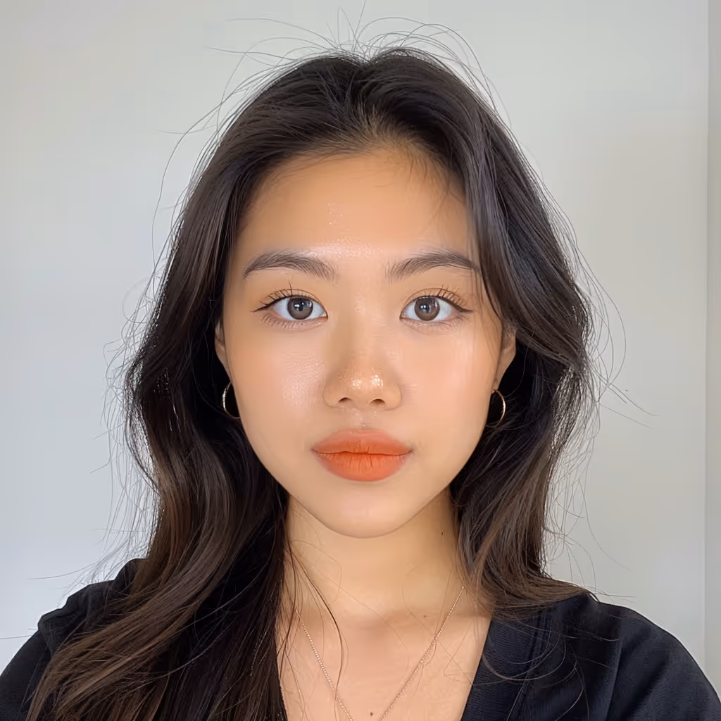Lippen met zachte en egale kleur na behandeling