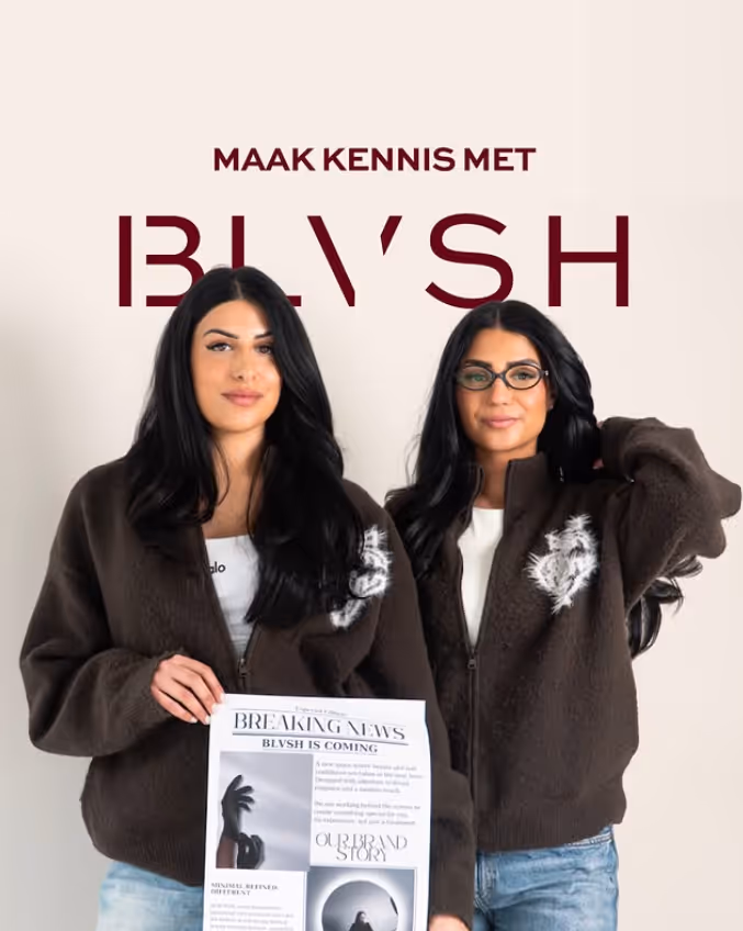 Eigenaressen van BLVSH Studio in Groningen
