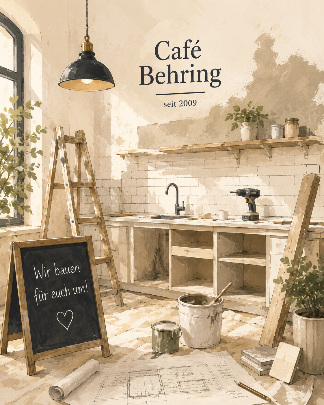 Café Behring Küchenumbau