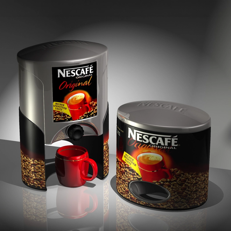 COncept render of a Nescafe trade pack by Martin Greeves