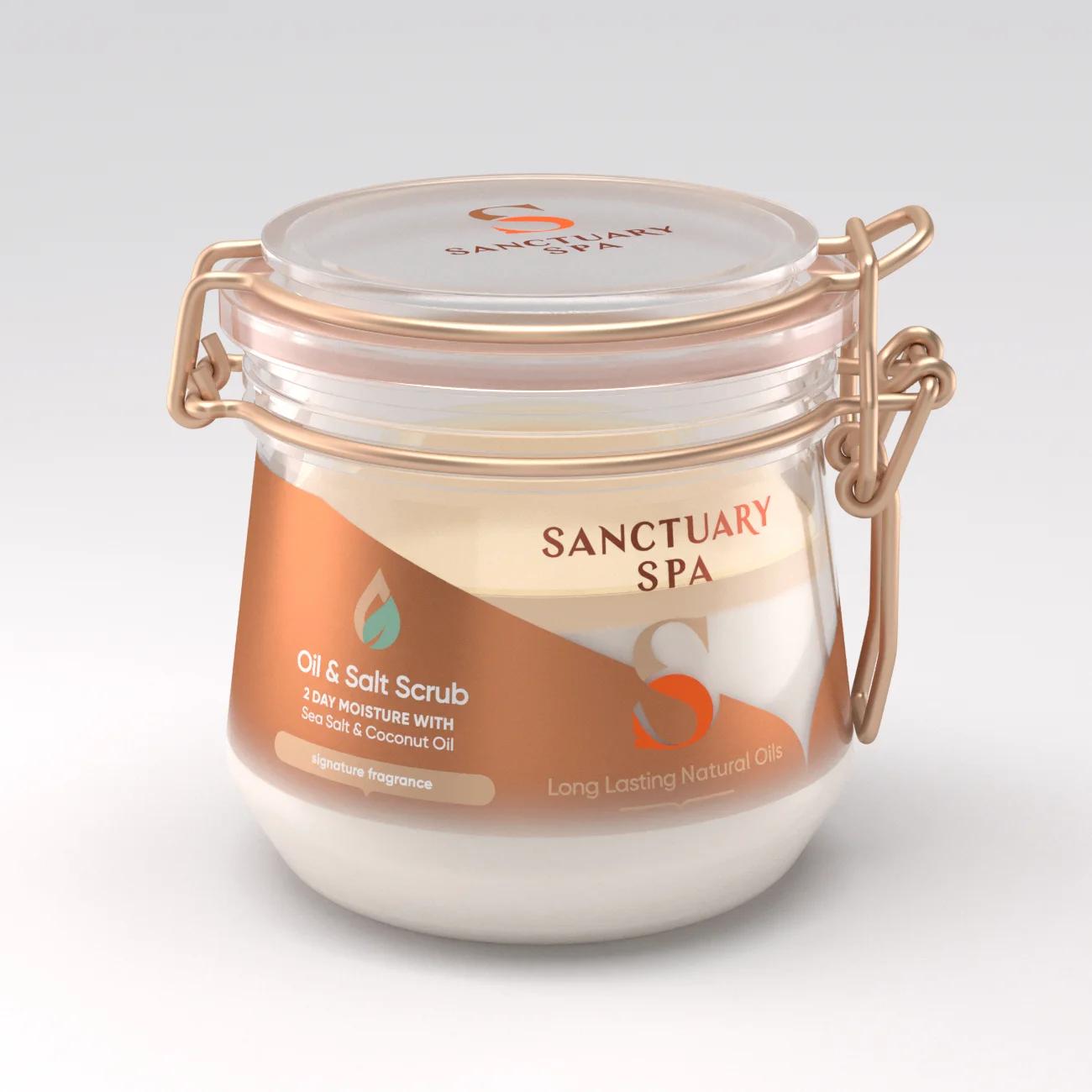 Sactuary Spa Kilner jar 3D CAD and render by Martin Greeves