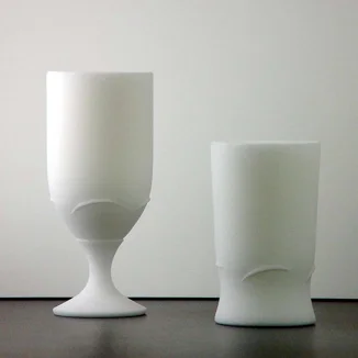 Handmade foam concept models by Martin Greeves for Maille Mustard