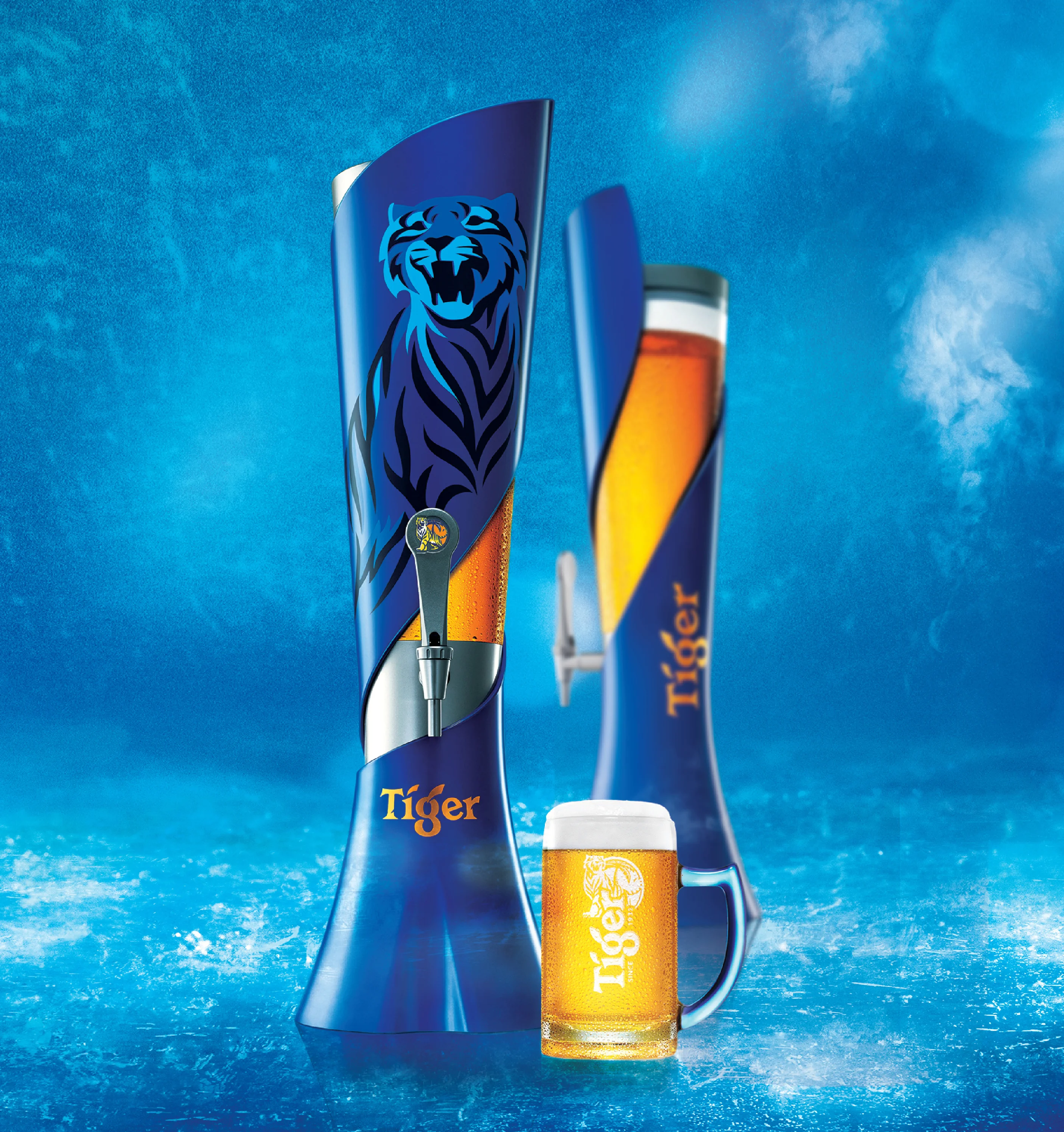 Tiger Beer Tower for Thai market by Martin Greeves