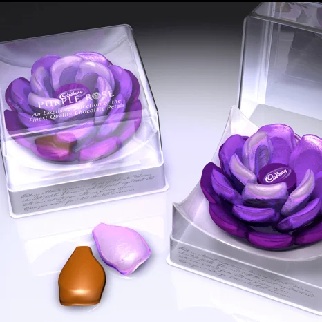 Greeves Design - NPD concept for Cadbury Roses - 3D CAD render