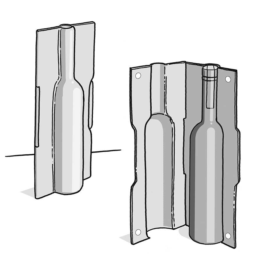 Sketch conepts for water bottles by Martin Greeves